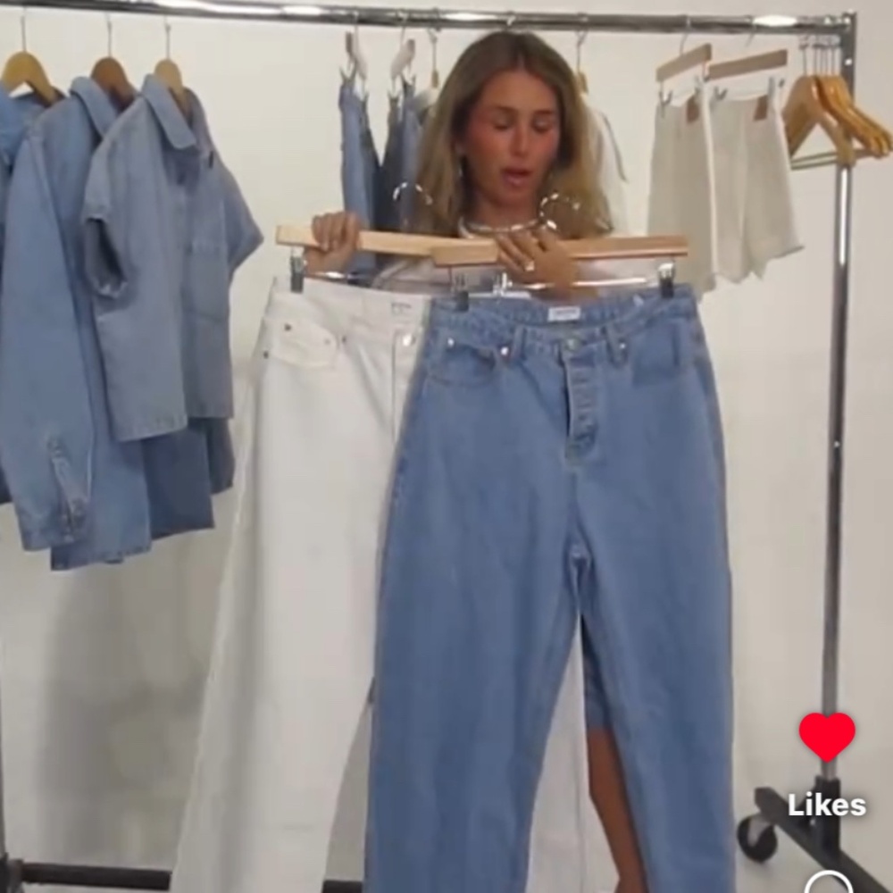 Parke jeans low rise baggie